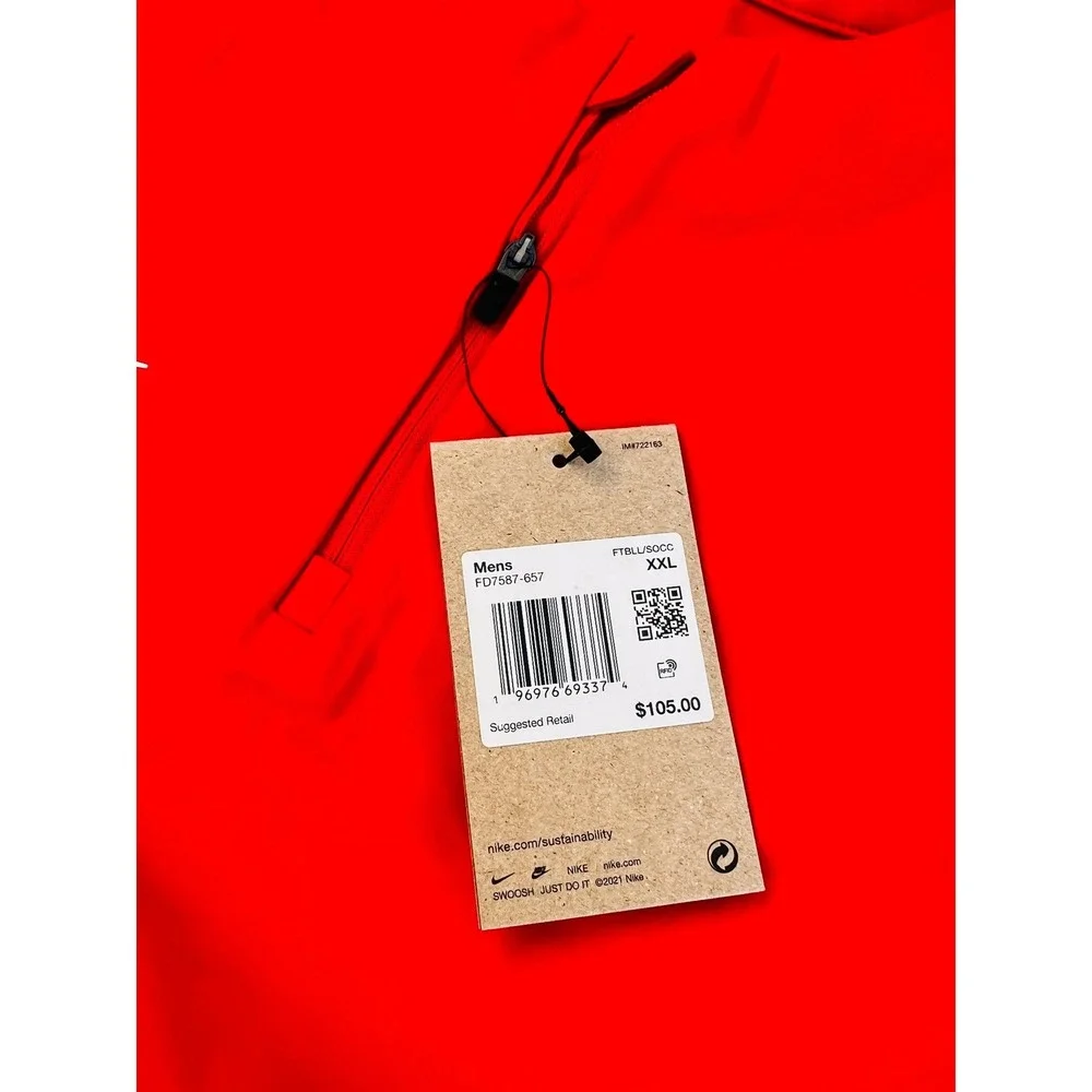 Nike Storm-FIT Academy Pro Mens XXL‎ Red Soccer Drill Top FD7587-657 New